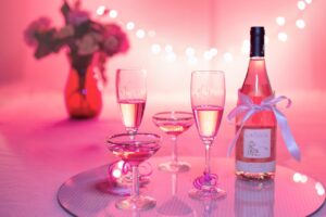 roze wijn